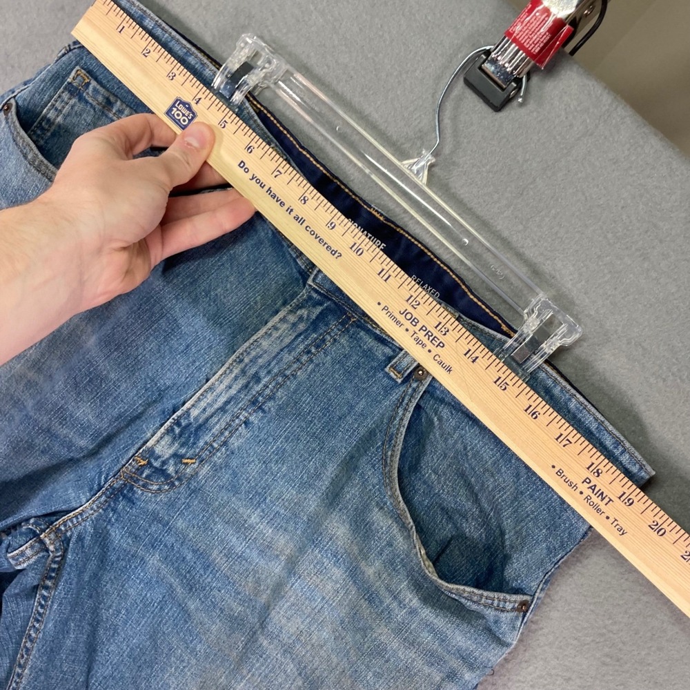 Levis Signature Workwear Jeans Mens 38x30 Distressed Paint Stained - Picture 7 of 12